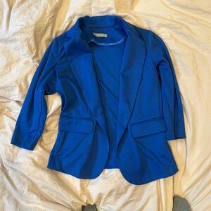 Olivia Moon Blue Blazer Women’s size Small